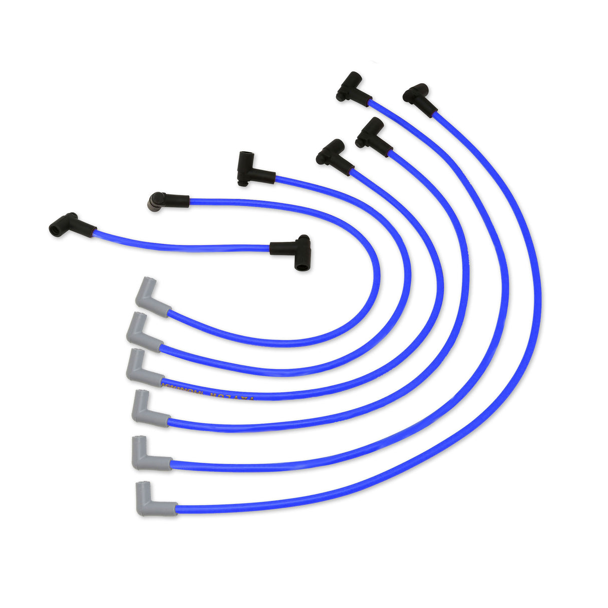 Spark Plug Wire Set Universal 8.2mm Silicone Thundervolt 40 ohm/ft Blue 84683