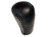 Leather Shift Knob (Black) fits Ford Mustang 79-98 F4ZZ-7213-A muscle car 180005