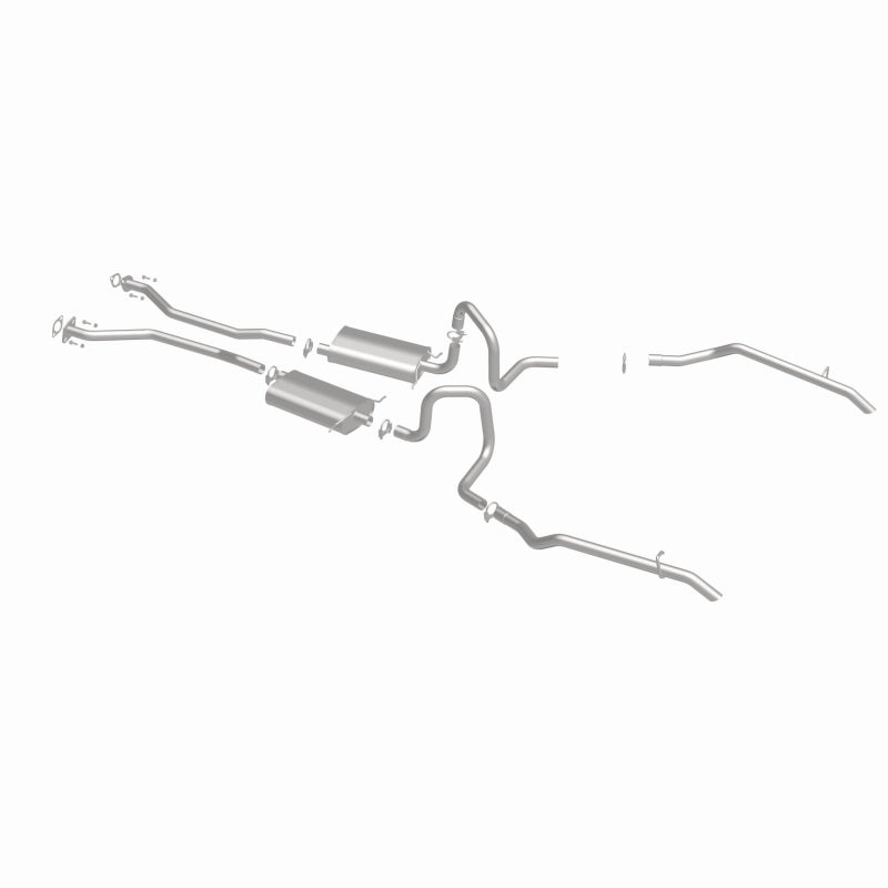 Fits 1998-2002 Ford Crown Victoria Direct-Fit Replacement Exhaust 106-0634