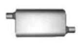Jones Exhaust performance muffler aluminized steel steel universal f535b-full-boar-truck-muffler-2-75-inlet-2-75-outlet 5 inch