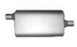 Jones Exhaust performance muffler aluminized steel steel universal f536a-full-boar-truck-muffler-3-inlet-3-outlet 5 inch