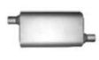 Jones Exhaust performance muffler aluminized steel steel universal f536b-full-boar-truck-muffler-3-inlet-3-outlet 5 inch