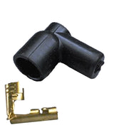 Spark Plug Wire Connector 8 - 10.4mm 90? 1 Black 46056