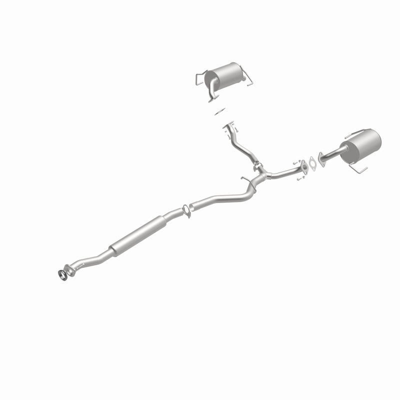 Fits 2005-2009 Subaru Outback 2.5L Direct-Fit Replacement Exhaust 106-0068 aluminized steel