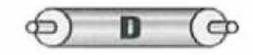 Jones Exhaust performance muffler 6 inch universal f626-8d-full-boar-full-flow-truck-muffler-4-inlet-4-outlet