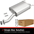 2007-2008 Honda Fit Direct-Fit Muffler Kit 108-0060 aluminized steel
