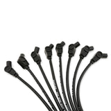 Spark Plug Wire Set Universal 8mm Silicone Pro Wire 135? 3500 ohm/ft Black 70053