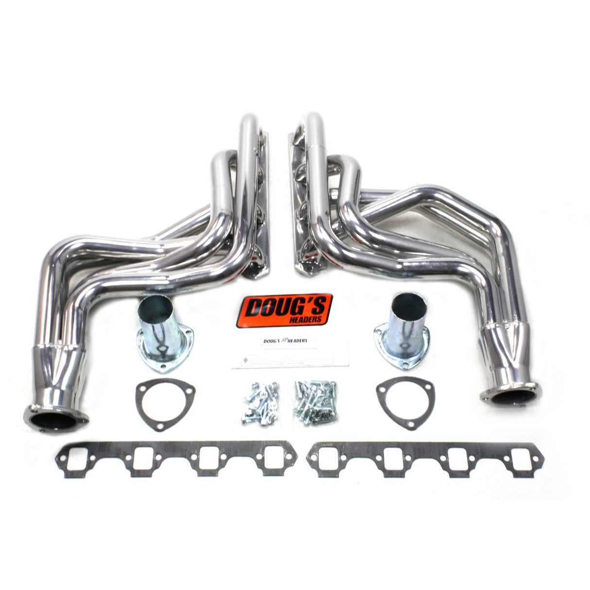 Long Tube Headers for 48-77 Ford 260-351W SBF Mustang II 1-3/4in Primary D623