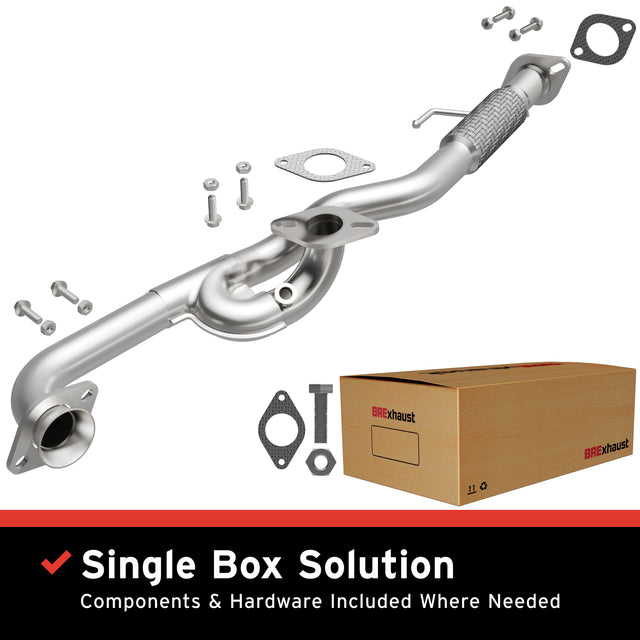 2001-2007 Ford Escape Direct-Fit Front Pipe Kit 107-0011 stainless steel