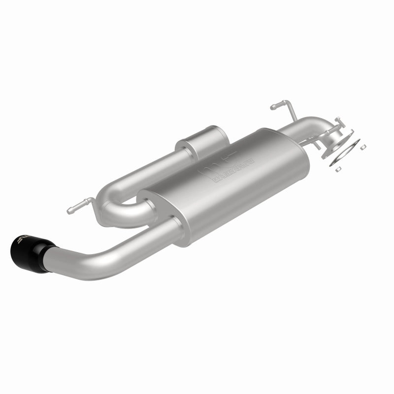2018-2023 Subaru Crosstrek Black Chrome Axle-Back Exhaust System 19692