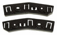 Jeep Fascia Bracket Set Fits 2014-2018 KL Cherokee -68138374K-CRN