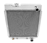 Aluminum Radiator- 3 Row - FB121 for 1962-1963 Ford Mustang polished