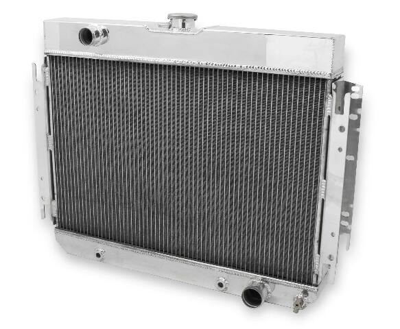 Aluminum Radiator- 4 Row - FB125 for 1967-1969 Chevy Chevelle polished