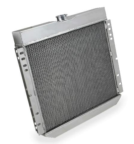 Aluminum Radiator- 3 Row - FB127 for 1965-1966 Ford Mustang polished