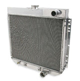 Aluminum Radiator- 3 Row - FB127 for 1965-1966 Ford Mustang polished