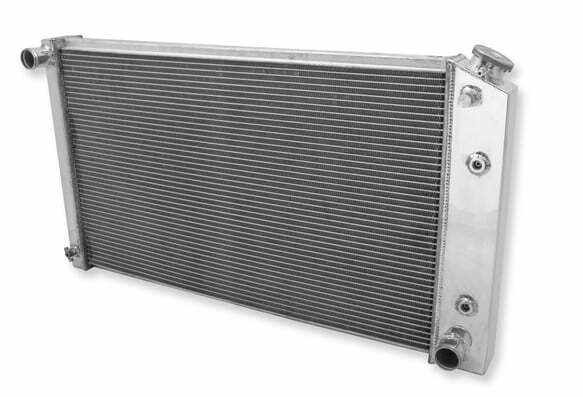 Aluminum Radiator- 3 Row - FB133 for 1973-1974 Chevy Chevelle polished