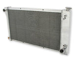 Aluminum Radiator- 3 Row - FB154 for 1967-1968 Chevy C10 polished