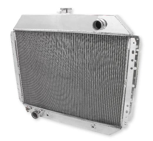 Aluminum Radiator- 2 Row - FB159 for 1978-1979 Ford F-100 polished