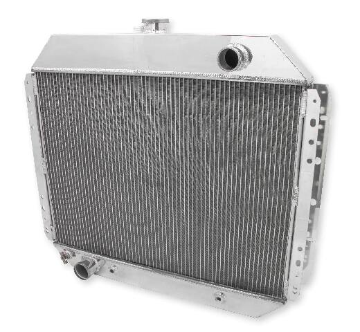 Aluminum Radiator- 3 Row - FB160 for 1978-1979 Ford F-100 polished
