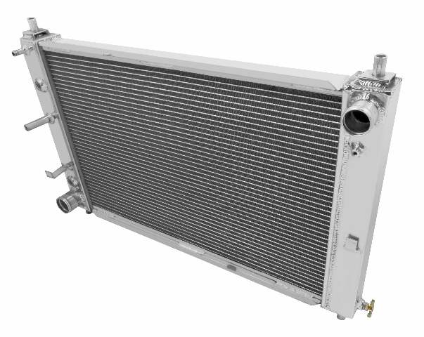 Aluminum Radiator- 3 Row - FB177 for 1997-2004 Ford Mustang polished