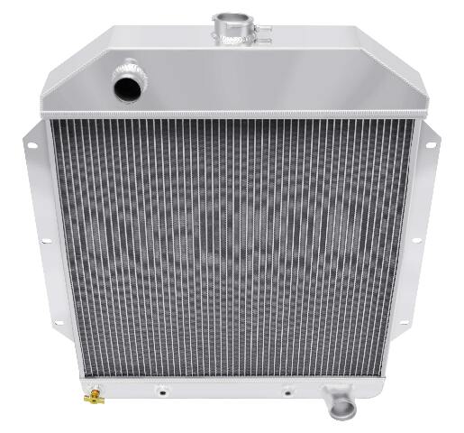 Aluminum Radiator - 3 Row - FB211 polished