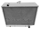 Aluminum Radiator - 3 Row - FB226 for 1973-1974 Dodge Road Runner polished