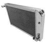 Aluminum Radiator - 3 Row - FB252 for 1977-1982 Chevy Corvette polished