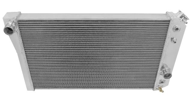 Aluminum Radiator - 3 Row - FB255 for 1984-1990 Chevy Corvette polished