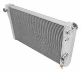 Aluminum Radiator - 3 Row - FB255 for 1984-1990 Chevy Corvette polished