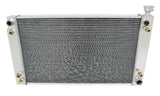 Aluminum Radiator- 3 Row - FB284 for Ford polished