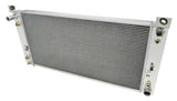 Aluminum Radiator- 3 Row - FB288 for Ford polished