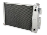Aluminum Radiator, w/ GM LS Swap- 3 Row - FB300 for 1968-1969 Chevy Chevelle polished