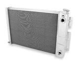 Aluminum Radiator, w/ GM LS Swap- 3 Row - FB301 for 1968-1969 Chevy Chevelle polished