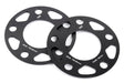 Spacers; 5x120 for 72.6mm CB for 4mm Thick D210-2034 BMW performance black aluminum
