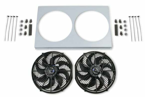 Economy Fan/Shroud Package - FB501E for 1973-1974 Chevy Chevelle aluminum electric fan