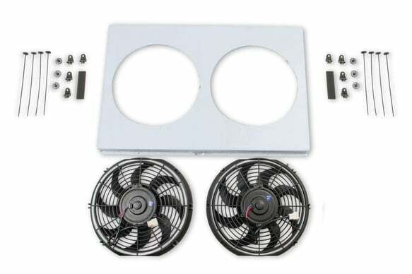 High Performance Fan/Shroud Package - FB502H for 1979-1980 Chevy Camaro aluminum electric fan