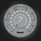66-77 Bronco Package, Gray FB66G for Ford dash gauge cluster