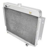 Aluminum Radiator- 4 Row - FB709 for Ford polished