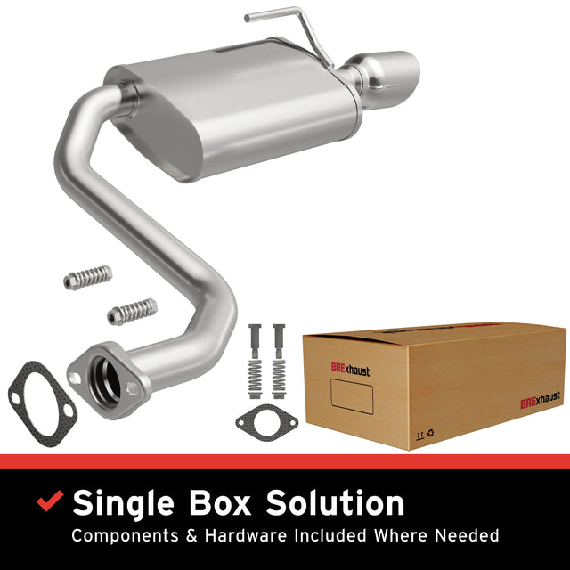 2009-2017 Nissan Maxima Direct-Fit Muffler Kit 108-0040 aluminized steel