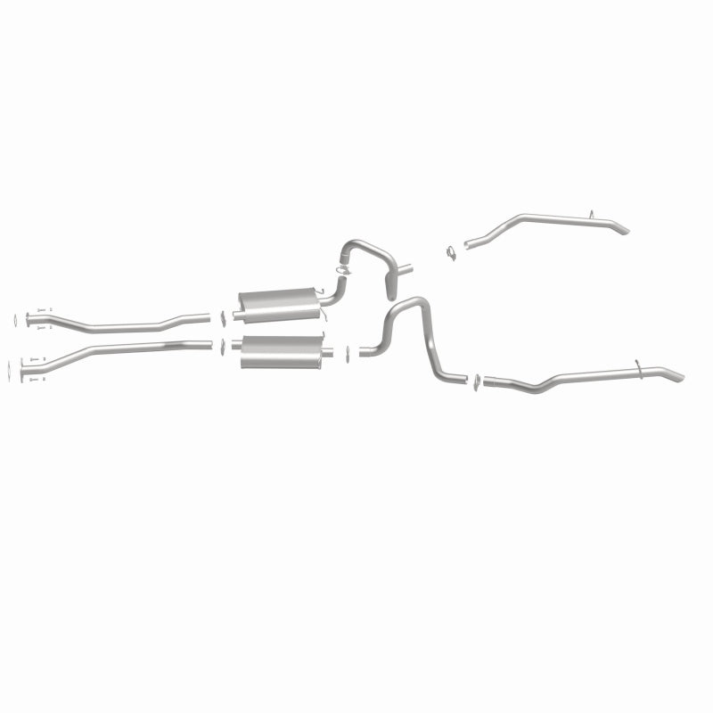 Fits 1998-2002 Ford Crown Victoria Direct-Fit Replacement Exhaust 106-0634