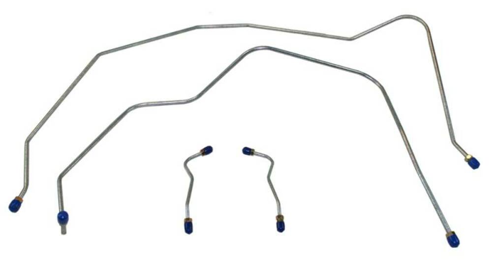 Front Brake Line Kit Power Brakes fits 1956-1957 Chevy Bel FBL002 Shafer's Classic Reproductions