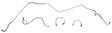 Camaro Front Brake Line Set fits 1967-1968 Chevy Camaro FBL200 Shafer's Classic Reproductions