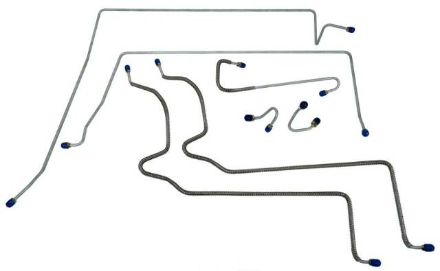 /GMC Truck Front Brake Line Set fits 1967-1970 Chevy C10 Pickup FBL431 Shafer's Classic Reproductions