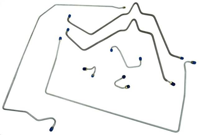 /GMC 1/2 Ton Truck Front Brake Line Set fits 1967-1969 Chevy K10 Pickup FBL434 Shafer's Classic Reproductions