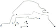 /GMC Truck Front Brake Line Set FBL441 Shafer's Classic Reproductions