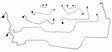 Front Brake Line Set FBL615 Shafer's Classic Reproductions