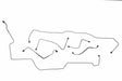 Torino/Fairlane Front Brake Line Set Power Disc fits 1970-1971 Ford Fairlane Power Disc Brakes FBL616 Shafer's Classic Reproductions