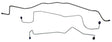 brake line kit for 1990-1997 Ford steel FBL618 Modern Day