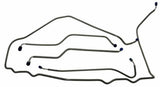 Fits 1975 and 1976-1982 Chevrolet Corvette Front Brake Line Set FBL918