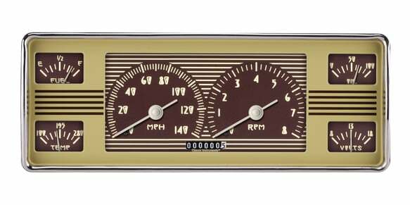Classic Instruments Speedometer for Ford black